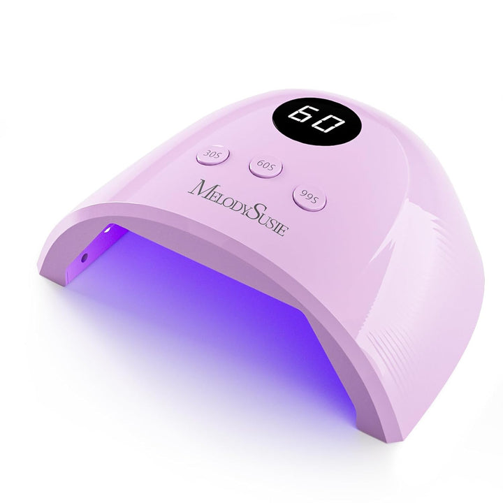 UV Nail Lamp, Plus30F UV Light, LED Dryer with 3 Timer, Smart Sensor, LCD Display Fast Curing Gel Nail Polish and Art Tools Manicure Accessories, White