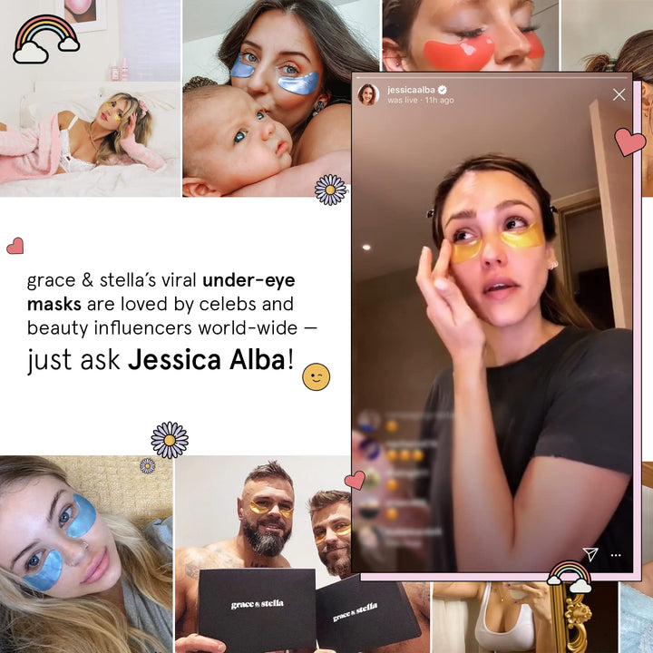 Award Winning under Eye Mask - Travel Essentials - Birthday Gifts for Women - Gel Eye Patches for Dark Circles, Puffy Eyes, Wrinkles, Undereye Bags - Vegan Self Care (48 Pairs, Gold)