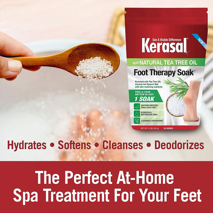 Foot Therapy Soak, Foot Soak for Achy, Tired and Dry Feet, 2 Lbs