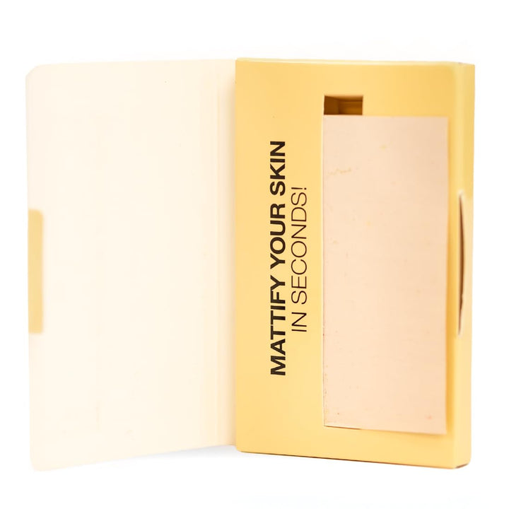 Rice Paper Facial Tissues for Oily Skin, Face Blotting Sheets Made from Natural Rice, Oil Absorbing Paper with Rice Powder, 2 Sided, Instant Results, Translucent, 40 Count, Pack of 1