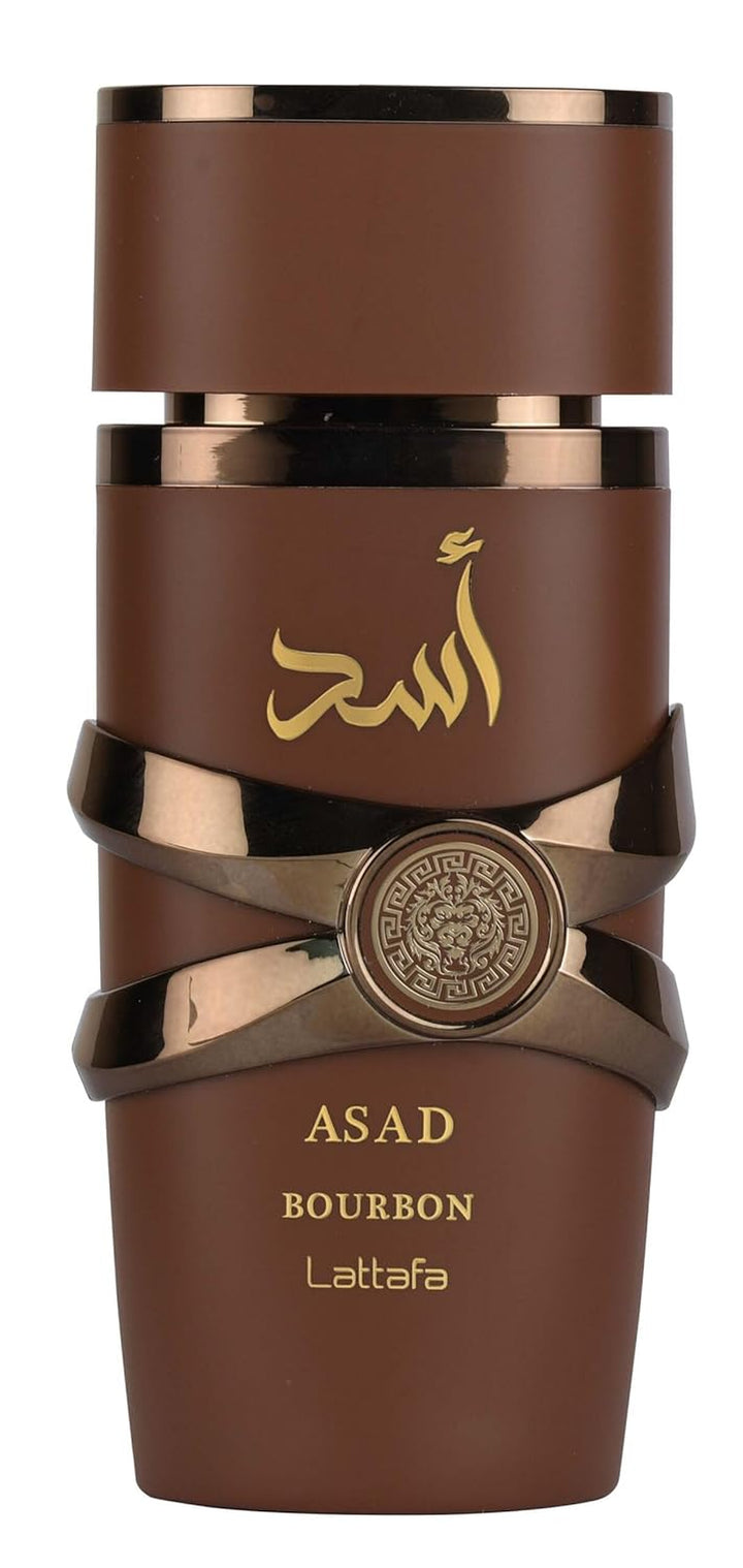 Asad Bourbon for Unisex Eau De Parfum Spray, 3.4 Ounce / 100 Ml