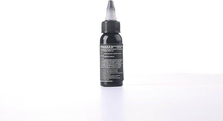 Tattoo Ink Black 1Oz(30Ml) Vegan-Friendly USA Standard Pigment Supplies Concentrated Black TI7003-30-002