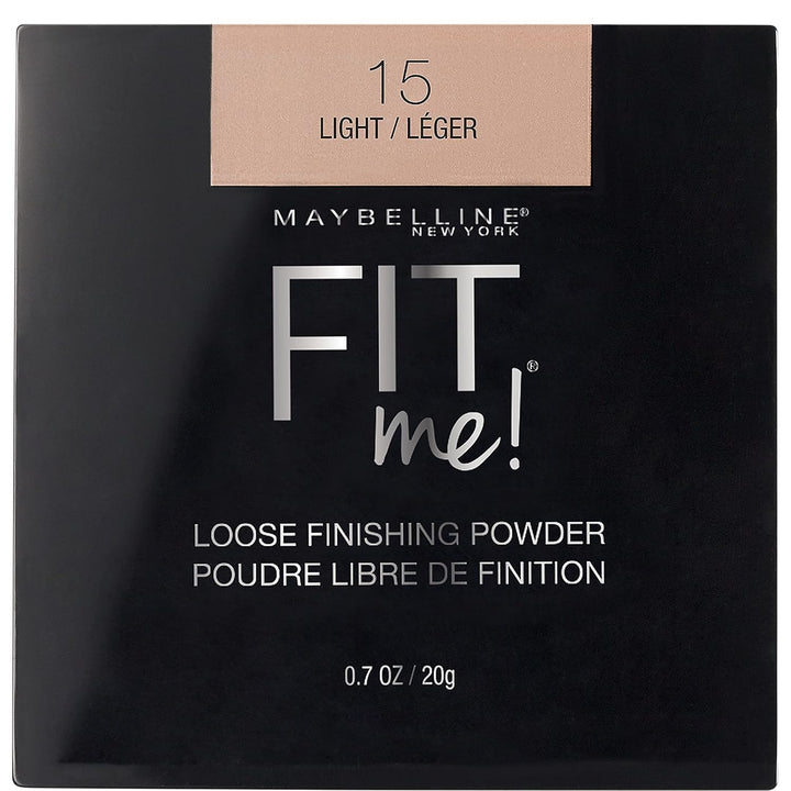 Fit Me Loose Setting Powder, Face Powder and Finishing Makeup, Fair Light, 1 Count