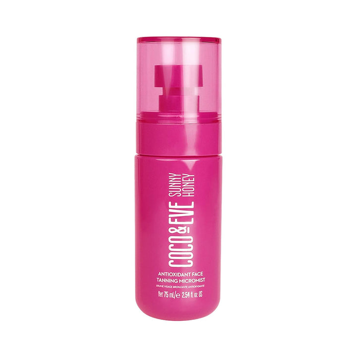 Antioxidant Face Tanning Micromist. Sunless Self Tanning Face Mist with Antioxidants to Boost Hydration. Quick, Flawless, Streak Free Face Tan. (2.54 Fl Oz) / (75Ml)