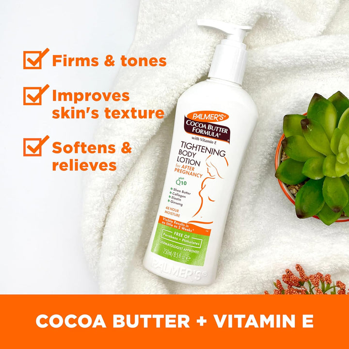 Cocoa Butter Formula New Moms Skin Recovery Postpartum Essentials, Body Lotion (8.5 Oz) + Nursing Butter (1.1 Oz) + Bust Cream (4.4 Oz) + Skin Therapy Oil (2 Oz), Dermatologist Approved