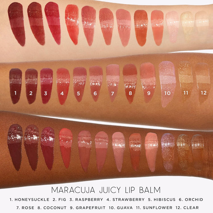 Tarte Maracuja Juicy Lip Balm Gloss – Hydrating & Nourishing Lip Gloss Balm with Vitamin E, Vegan & Cruelty-Free