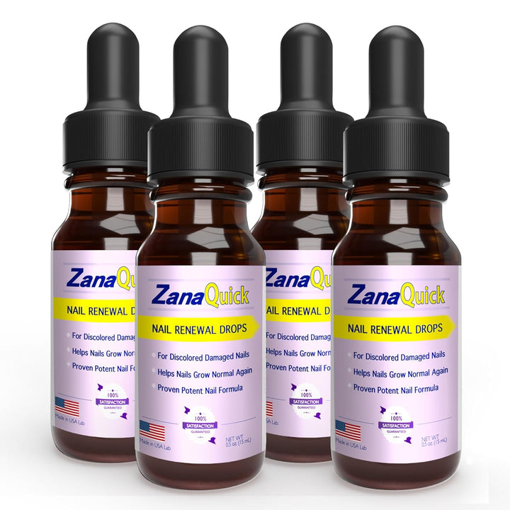 Extra Strength Toenail & Fingernail Repair Drops - Nail Care Renewal for Thick, Damaged & Discolored Nails - 2 Pack