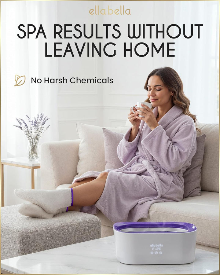 ® Paraffin Wax Machine for Hand & Feet • Parafin Wax Warmer • Everything in One Kit – Paraffin Wax Refills, Mitts & Booties • Soothing Relief with Parrafin Hot Wax • Home Paraffin Wax Bath