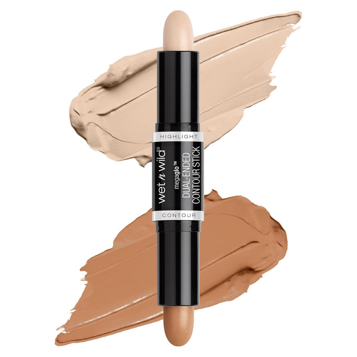 Megaglo Dual-Ended Contour Stick, Light Medium, Cruelty-Free