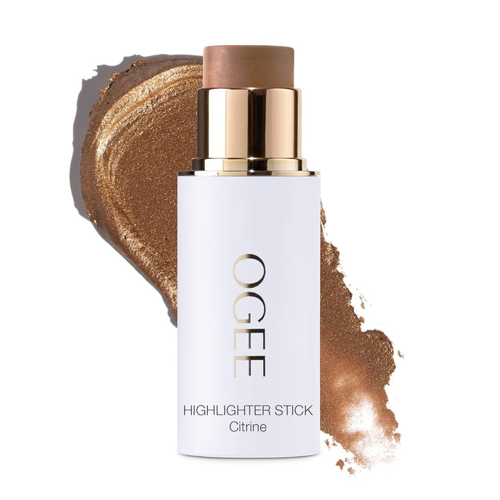 Face Stick Crystal Collection Trio - Contour Stick Makeup Collection - Certified Organic Contour Palette - Includes Bronzer Stick, Blush Stick & Highlighter Stick