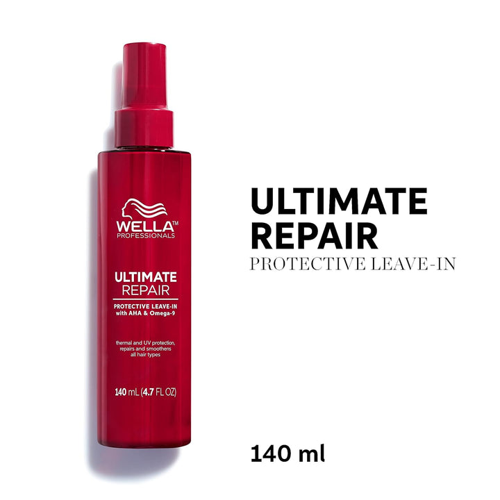 ULTIMATE REPAIR Protective Leave-In Treatment for Damaged Hair | Thermal, UV Protection | Repairs & Smoothens | for All Hair Types | 4.7 Fl Oz