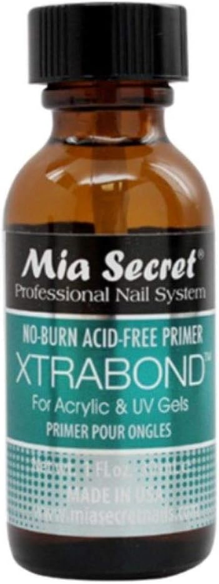 XTRABOND No-Burn Acid-Free Primer 1/2 Oz. for Acrylic and UV Gels