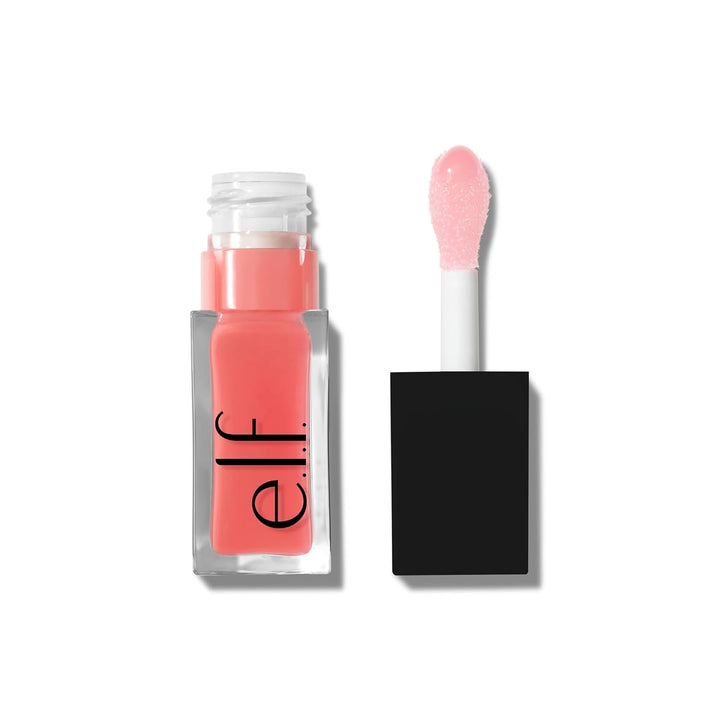 Glow Reviver Lip Oil, Nourishing Tinted Lip Oil for a High-Shine Finish, Infused with Jojoba Oil, Vegan & Cruelty-Free, Jam Session
