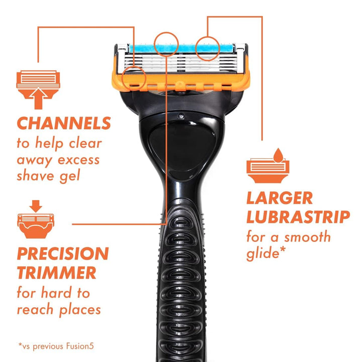 Fusion5 Men'S Razor Blade Refills, 10 Count + Fusion5 Proglide Razor Blade Refills - 2 Count | One Pack of 12 Refills