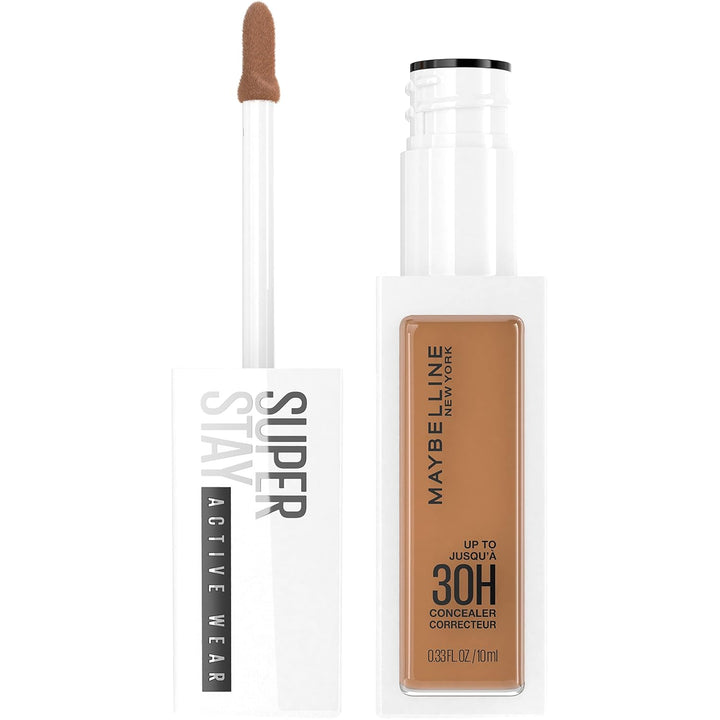 Super Stay Liquid Concealer Makeup, Full Coverage Concealer, up to 30 Hour Wear, Transfer Resistant, Natural Matte Finish, Oil-Free, Available in 16 Shades, 18, 1 Count