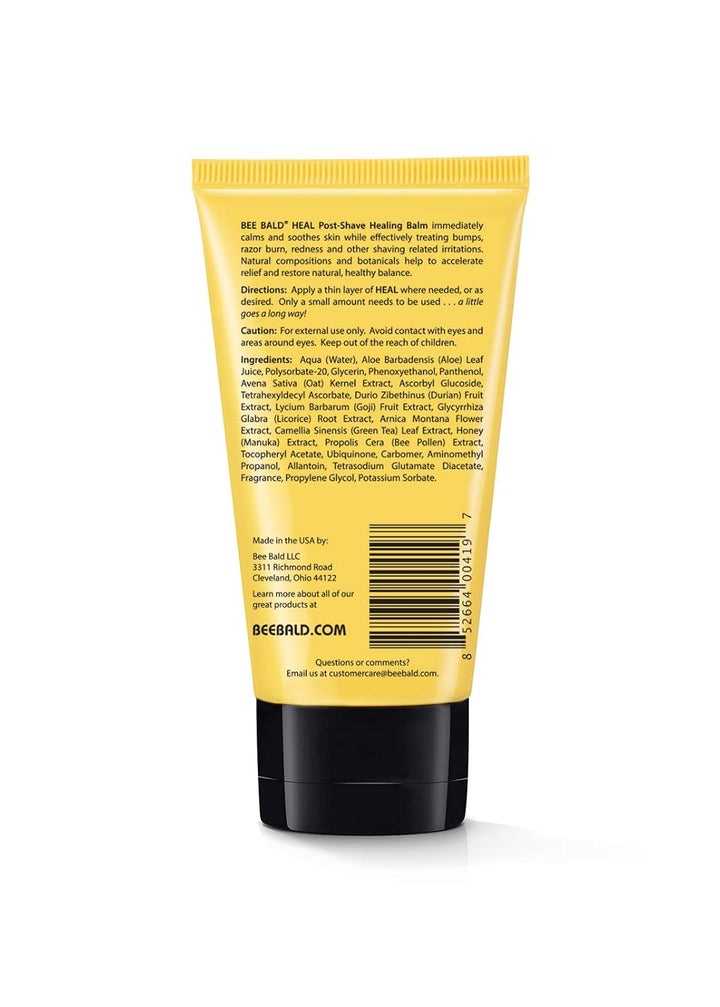 HEAL Aftershave for Men Healing Balm, Immediately Calms & Soothes Damaged Skin, Treats Bumps, Redness, Razor Burn & Other Shaving Irritations (2 Fl Oz)