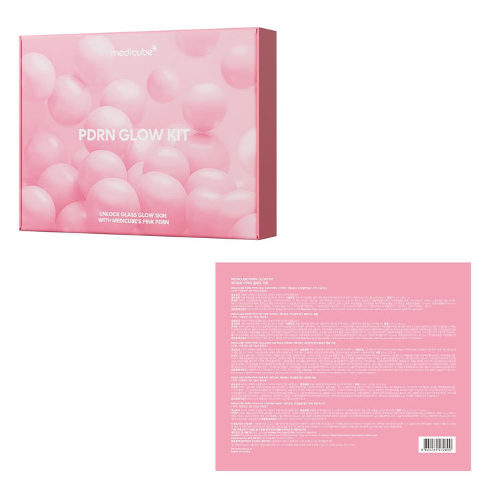 Salmon DNA PDRN Trial Kit | Glass Glow Mini Skincare Set with Toner, Serum & Sheet Mask for Hydrating, Firming, Moisturizing |Gift & Travel Essentials for Women & Girls | Korean Skincare