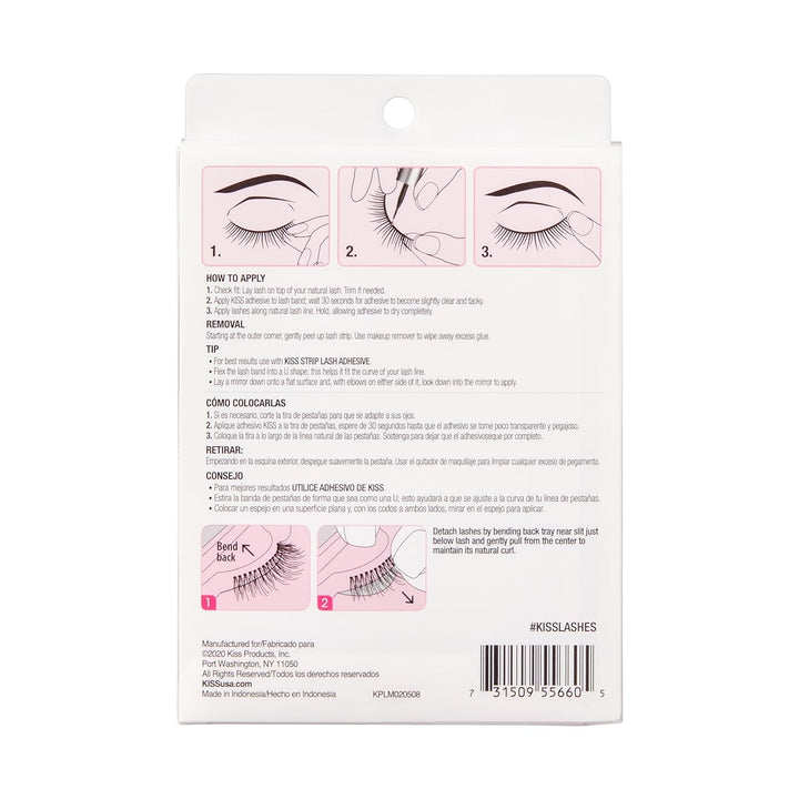 so Wispy, False Eyelashes, 'Style #11', 12Mm, Includes 5 Pairs of Lashes, Easy to Apply, Reusable Lash Clusters