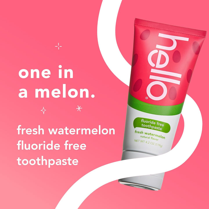 Fresh Watermelon Fluoride Free Kids Toothpaste, 4.2 Oz Tube