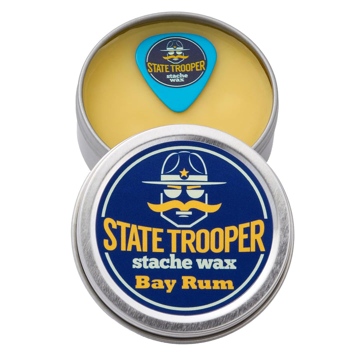 Mustache Wax - Medium Hold - Citrus Scent - One Ounce Tin