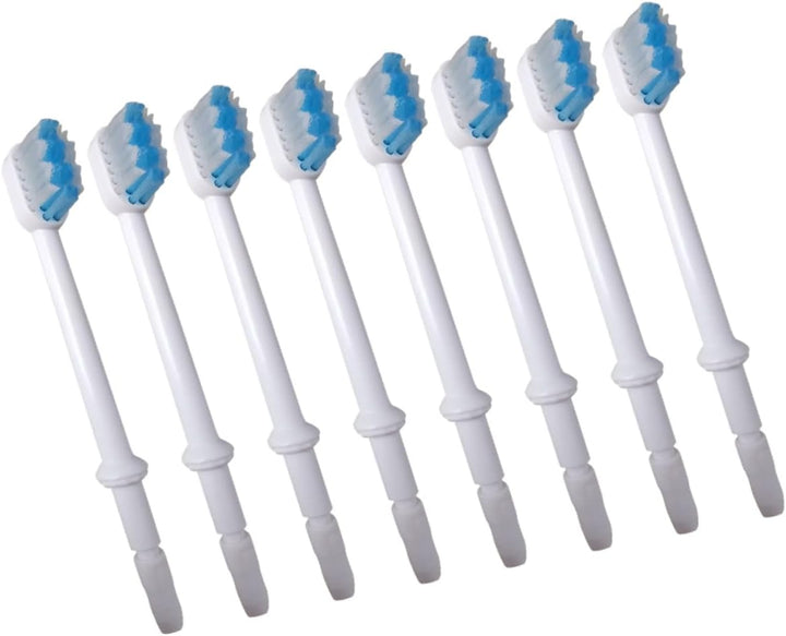 16Pcs Replacement Brush Heads for Oral Irrigator Classic Brush Heads Oral Irrigator Accessories Dental Flosser