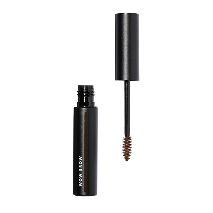 Wow Brow Gel, Volumizing, Buildable, Wax-Gel Hybrid, Creates Full, Voluminous-Looking Brows, Locks Brow Hairs in Place, Neutral Brown