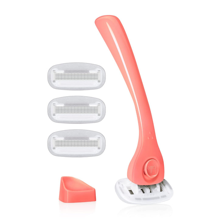 Razors for Women Shave Kit – Women’S Razor + 4 X 5-Blade Razor Refills + Magnetic Holder – Dreampop