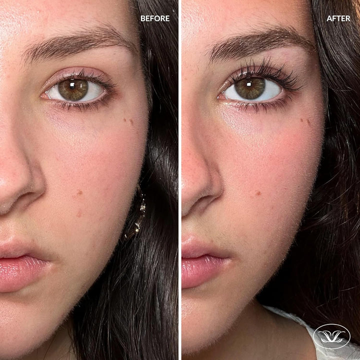 Purified Eyelash Serum to Grow Longer & Fuller-Looking Lashes - Eyelash Growth Enhancer, Safe for Use with Contacts, Lash Extensions, Sensitive Eyes - Vegan & Cruelty-Free (2Ml, 90-Day Supply)