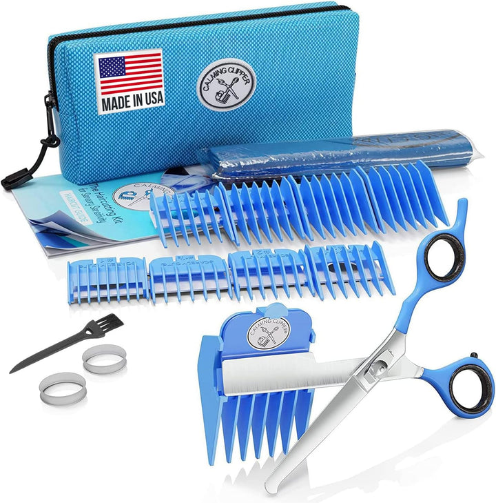 , the Silent Haircutting Kit for Children with Autism and Sensory Sensitivity, Right-Handed