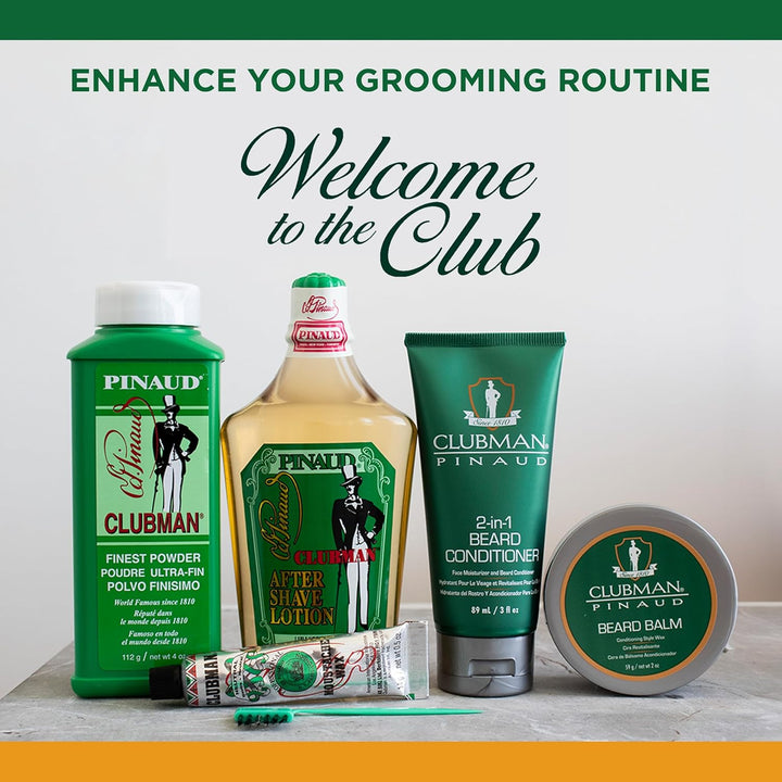 Moustache Wax – Mustache Wax for Men Strong Hold, Neutral Color, Includes Styling Brush, Hang Pack, 0.5 Oz