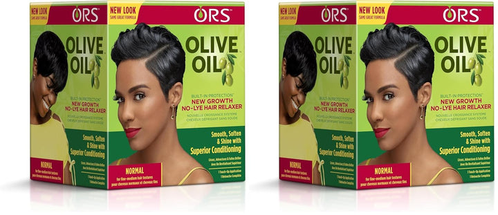 Olive Oil Built in Protection New Growth No-Lye Hair Relaxer Normal Strength