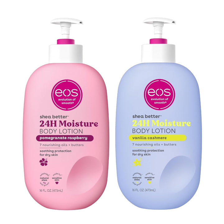 Shea Better Body Lotion Vanilla Cashmere, 24-Hour Moisture Skin Care, Lightweight & Non-Greasy, Natural Shea, Vegan, Vanilla Body Lotion, 16 Fl Oz