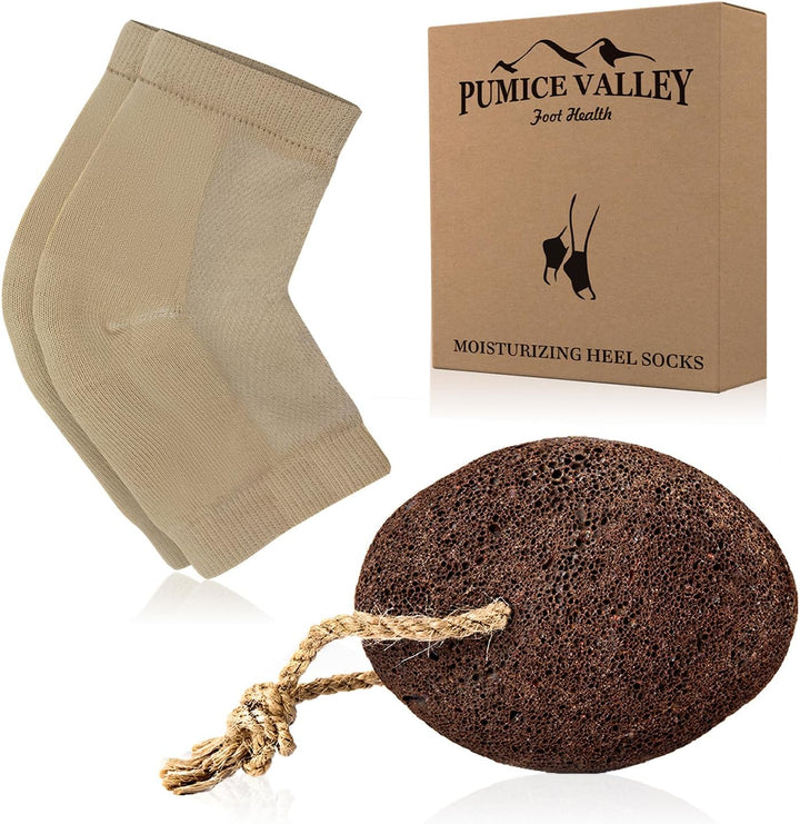 Pumice Stone - Natural Earth Lava Black - Callus/Corn Remover for Feet Heels and Palm - Pedicure Exfoliation Tool - Dry Dead Skin Scrubber - Health Foot Care