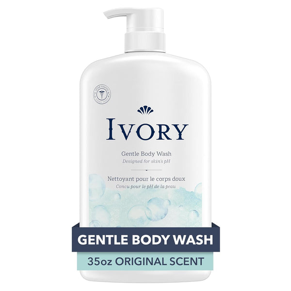 Body Wash, Designed for the Whole Family, Gentle Formula, Free of Dyes Heavy Perfumes Parabens Phthalates & Silicones, Original Scent, 35 Oz