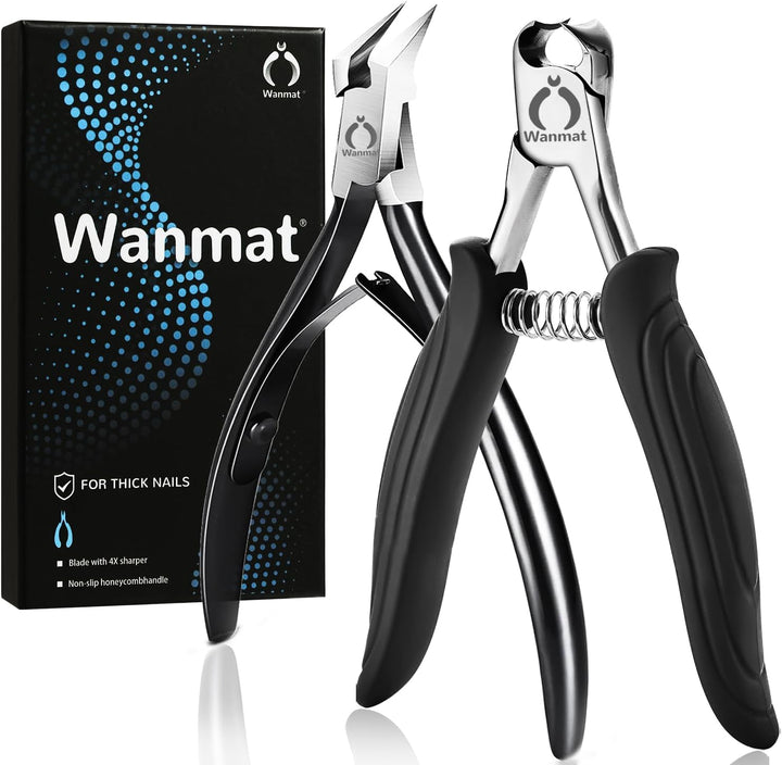 Toe Nail Clipper for Ingrown or Thick Toenails,Toenails Trimmer and Professional Toenail Nipper for Seniors with Stainless Steel Surper Sharp Blades