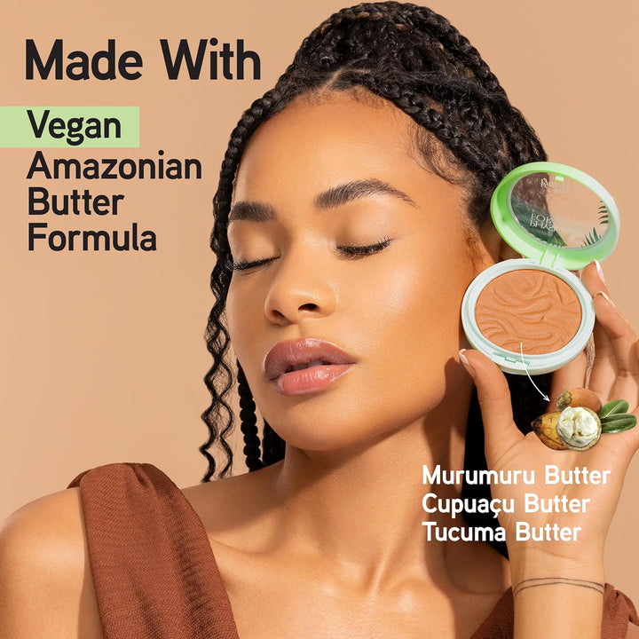 Murumuru Butter Bronzer, Moisturizing, Nourishing Blend for Silky All-Day Luminous Glow, Dermatologist Tested, Hypoallergenic, Cruelty-Free -Bronzer