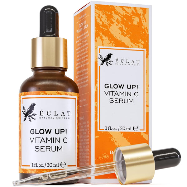 Vitamin C Face Serum - Skin Care for Dark Spots, Vitamin C Serum with Hyaluronic Acid, Ferulic Acid, & Vit E - anti Aging and Skin Brightening, Pure Vit C Facial Care - 30 Ml