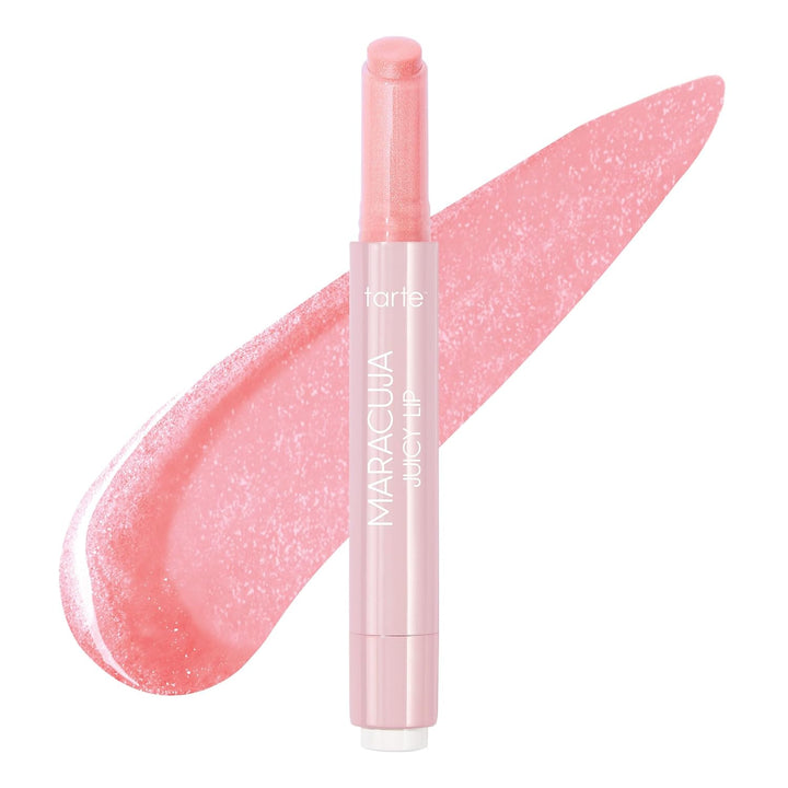 Tarte Maracuja Juicy Lip Balm Gloss – Hydrating & Nourishing Lip Gloss Balm with Vitamin E, Vegan & Cruelty-Free