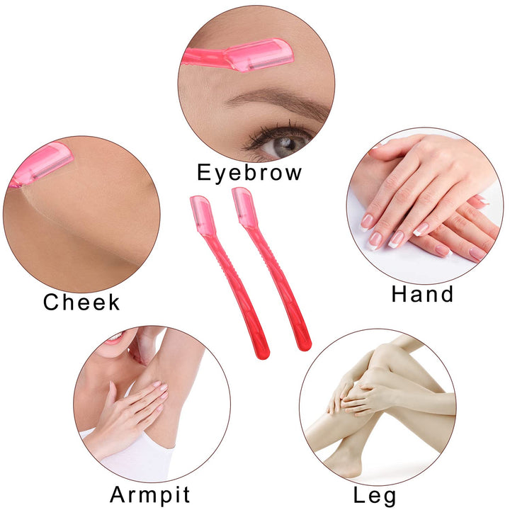 Makeup Brush Set 16 Pcs with 1 Eyebrow Razor Premium Synthetic Foundation Powder Concealers Eyeshadow Blush Makeup Brushes Make up Brushes Kit (Pink)