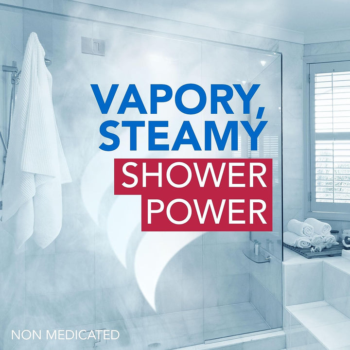 , Vaposhower Plus, Shower Steamers, Eucalyptus Shower Steamer & Menthol Scent, Clean Dissolving Vapor Shower Tablets, Aromatherapy Shower Steamer & Shower Bombs, 12 Count
