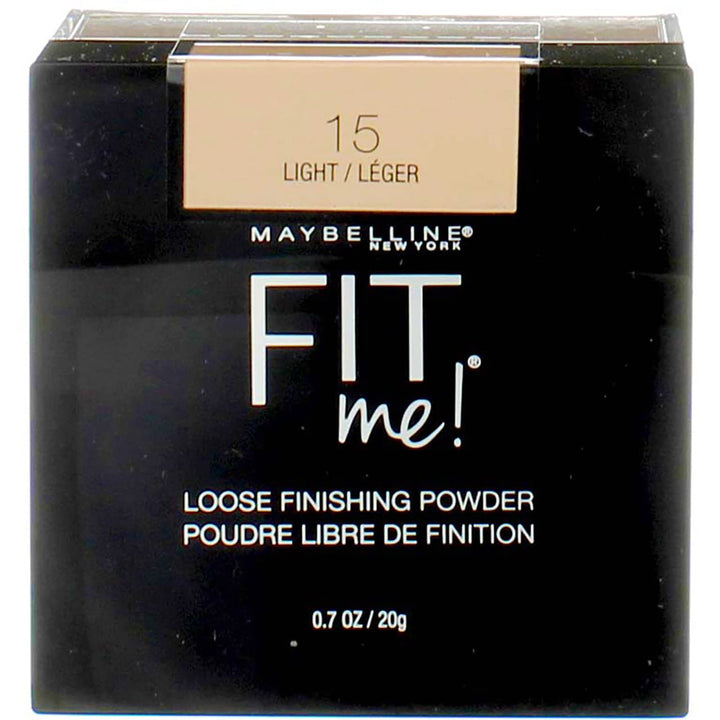 Fit Me Loose Setting Powder, Face Powder and Finishing Makeup, Fair Light, 1 Count