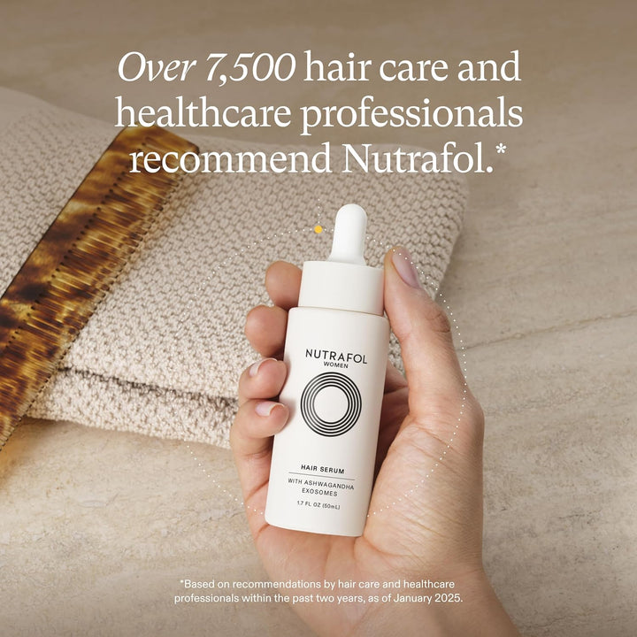 Women'S Hair Serum, Supports Visibly Thicker and Stronger Hair, Vegan, Lightweight and Fast-Absorbing