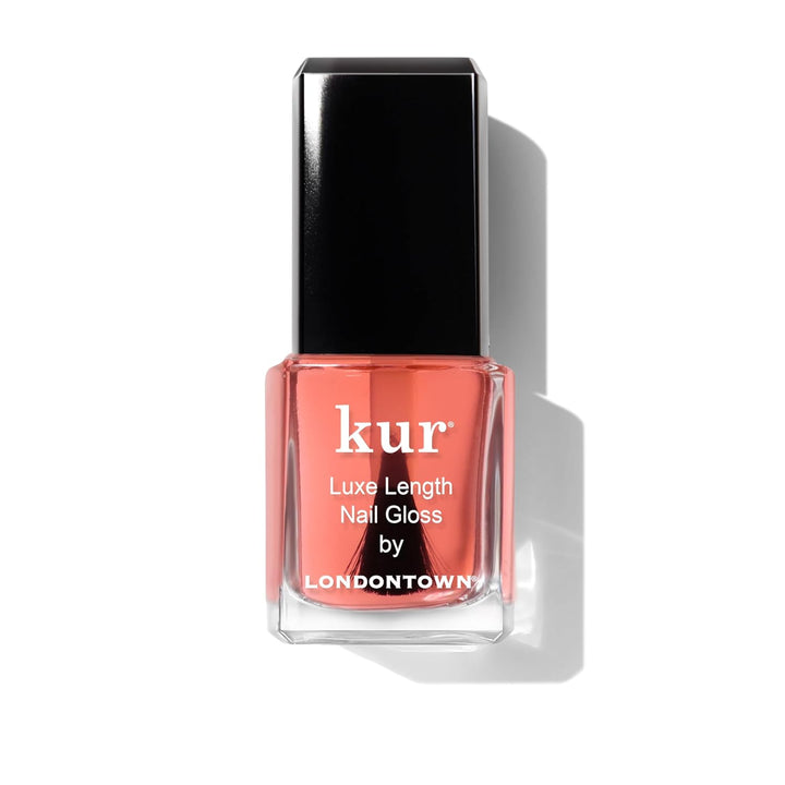 Luxe Length Nail Gloss – Strengthens & Protects Nail Length, Boosts Keratin & Ceramide Production, Prevents Breakage, .4 Fl Oz