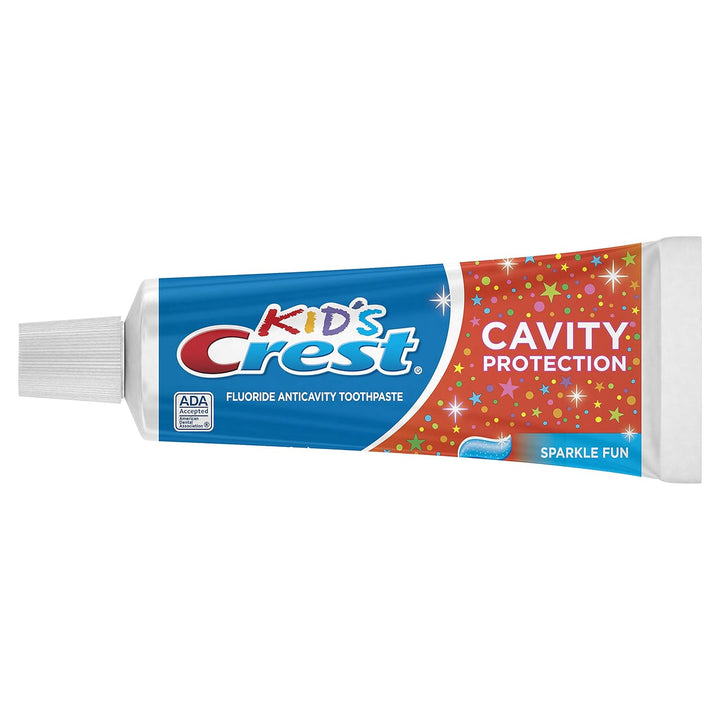 Kid'S Cavity Protection Toothpaste,  Kids Toothpaste, for Children and Toddlers 2+, Sparkle Fun, 4.6 Oz (Pack of 3), Toothpaste for Kids, Packaging May Vary