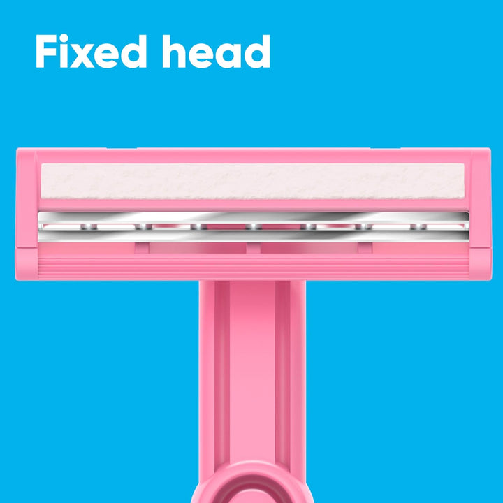 Venus Daisy Classic Disposable Razors for Women, 18 Count, Hair Removal for Women