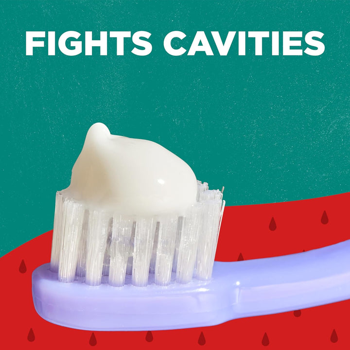 ADA Approved Fluoride Kids Toothpaste, Natural Toothpaste, Dye Free, No Artificial Preservatives, Silly Strawberry, 5.1 Oz. 3-Pack (Packaging May Vary)