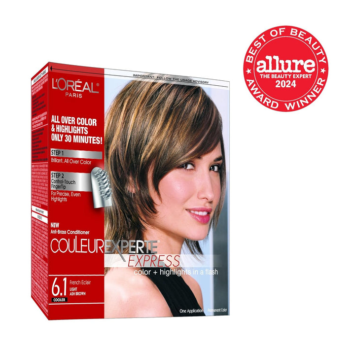 Couleur Experte 2-Step Home Hair Color and Highlights Kit, French Éclair