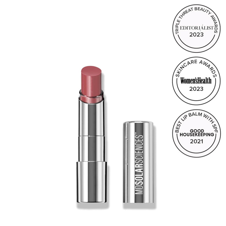 Tinted Sheer Lip Balm SPF 30 Hydrating Lip Sunscreen Shea Butter, Jojoba & Avocado Oils Moisturizing, Vegan, Clean & Cruelty Free Lip Care 0.15 Oz