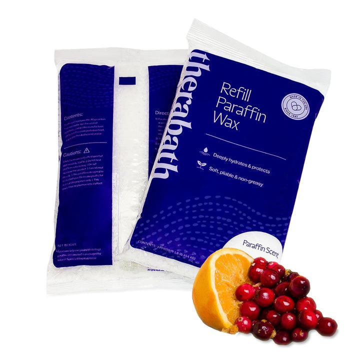 Paraffin Wax Refill - Thermotherapy - Use to Relieve Arthritis Discomfort, Stiff Muscles, & Dry Skin - for Hands, Feet, Body - Deeply Hydrates & Protects - Made in USA, 6 Lb. Scentfree