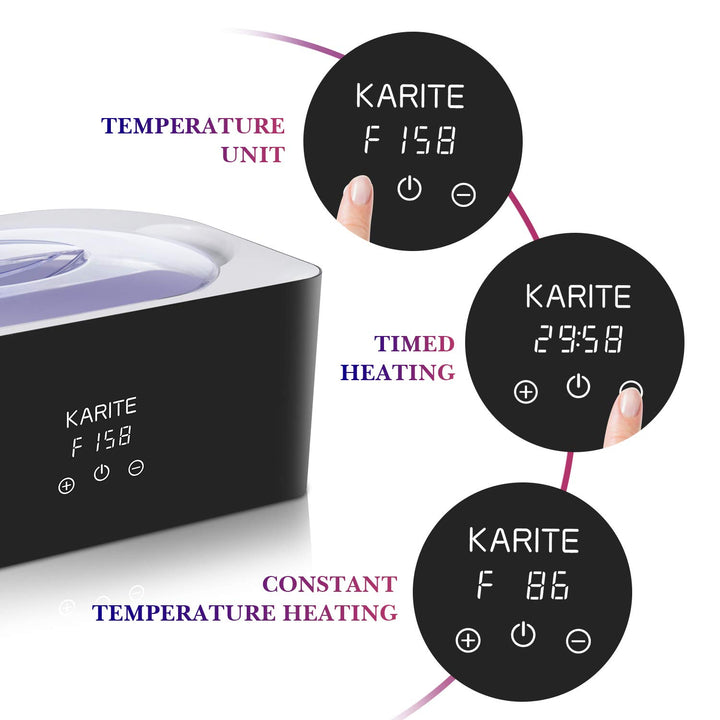 Paraffin Wax Machine for Hand and Feet -  Paraffin Wax Bath 4000Ml Paraffin Wax Warmer Moisturizing Kit Auto-Time and Keep Warm Paraffin Hand Wax Machine